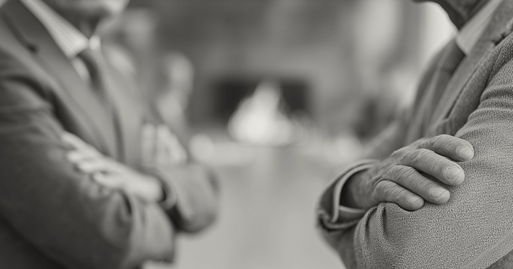 Unfair dismissal — two professionals facing each other